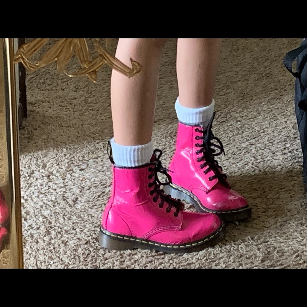 Pink dr.martens